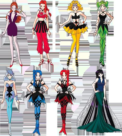 Sailor Moon Villians, Moon Outfits, Sailor Moon Outfit, Sailor Moon Villains, Sailor Moon Characters, Sailor Moon Fashion, Moon Kingdom, Sailor Moon Girls, Aro Ace