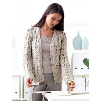 Free Intermediate Women's Cardigan Knit Pattern Cable Cardigan Knitting Patterns, Knit Summer, Gilet Crochet, Knit Cardigan Pattern, Cable Cardigan, Lace Cardigan, Patterned Cardigans, Knitted Tops, Cardigan Pattern