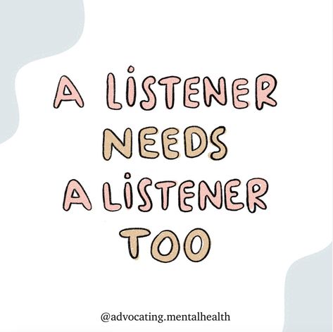 Do you need a listener too? Tired of listening with nobody to lean on yourself? Contact Amri Counseling to meet with a professional listener! 📲 414-455-3879 #mentalhealth #mentalhealthawareness #mentalhealthmonth #listener #amricounseling #love #instagood #photooftheday #mentalillness #selfhelp #selfhelpquote Nobody Listens, Mental Health Month, The Vampire Chronicles, Too Tired, Lean On, Mental Health Awareness, Do You Need, To Meet, Counseling