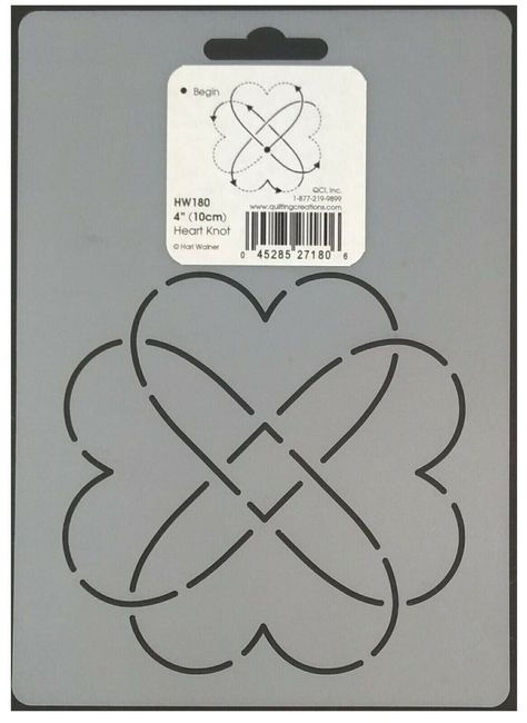 Sewing Stencils, Knot Quilt, Snow White Cottage, Template Heart, Fabric Pens, Embroidery Drawing, Hand Quilting Designs, Border Stencil, Quilting Stitch Patterns