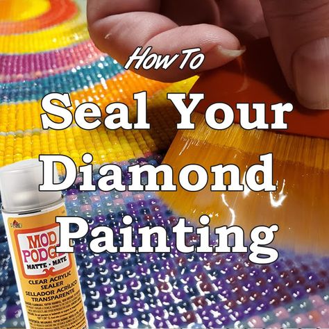 Diamond Dots Kits, Framing A Diamond Painting, What To Do With Diamond Art When Done, How To Frame Diamond Art Pictures, How To Do Diamond Painting, Frame Diamond Painting, Free Diamond Painting Patterns, Diamond Painting Christmas Ornaments, Sealing Diamond Painting