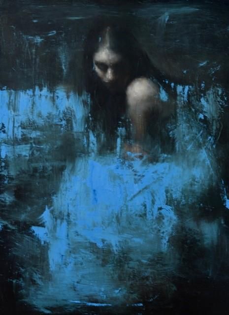 Blue Study, Mark Demsteader, London Gallery, Life Drawing Classes, Figurative Artists, A Level Art, Conceptual Art, Life Drawing, Emma Watson