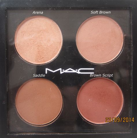 My MAC Quad Soft Brown Eyeshadow, Mac Eyeshadow Swatches, Mac Soft Brown, Brown Eyeshadow Looks, Eyeshadow Basics, Summer Eyeshadow, Mac Shadows, Makeup Ojos, Eyeshadow For Blue Eyes