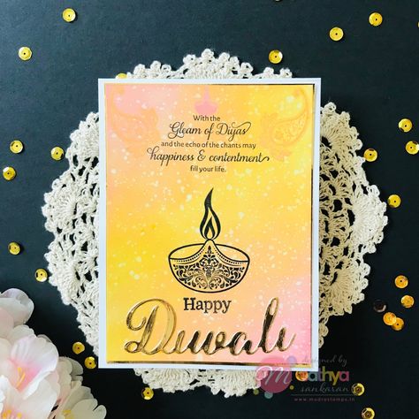 Diwali Invitation Cards, Diwali Invitation, Diwali Cards, Hand Of Cards, Diwali, Invitation Cards, Greeting Card, Cards Handmade, Hand Made