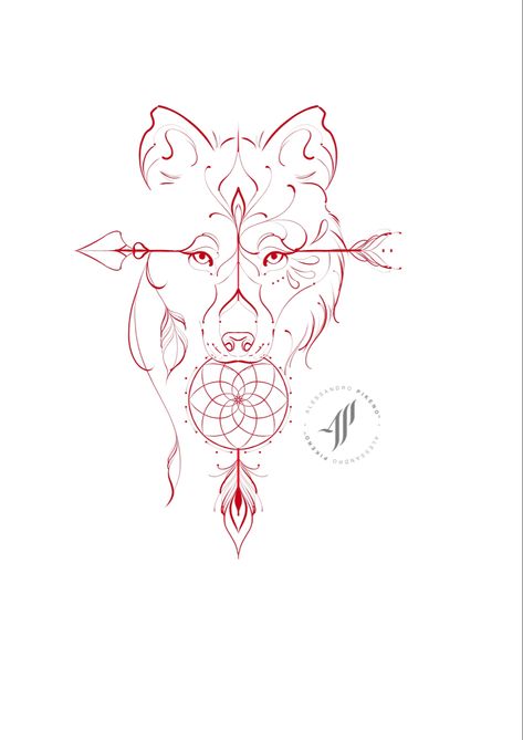 Wolf Tattoo, Mandala Tattoo, Art Tattoo, Affirmations, Tattoos, Anime, Animals, Quick Saves, Art