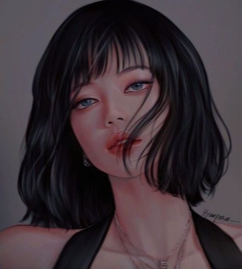 Girly aesthetics cool anime gothic damgerous tomboy vibes black red lipstick 💄 💋 ♥ ✨ Gothic Girl Art, Cartoon Characters Sketch, Anime Woman, Open Hairstyles, Gothic Anime, Girl Short Hair, Digital Art Anime, Girls Cartoon Art, Digital Art Girl