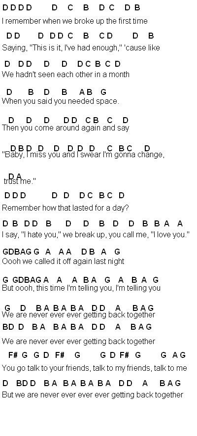 Taylor swift never getting back together Taylor Swift Gutair, Flute Notes Songs Taylor Swift, Taylor Swift Violin Notes, Kalimba Sheet Music Taylor Swift, Cello Songs For Beginners, Violin Letter Notes, Taylor Swift Piano Letters Easy, Taylor Swift Viola Sheet Music, Piano Sheet Music With Letters Taylor Swift