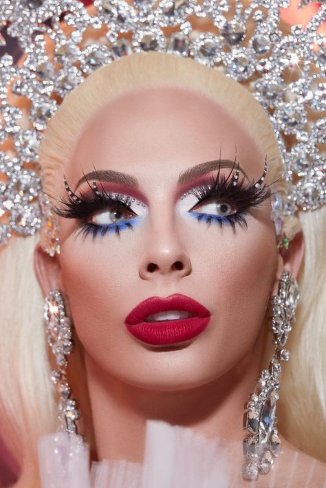 Alyssa Edwards Alyssa Edwards, Drag Queen Outfits, Drag Make-up, Rupaul Drag Queen, Drag Queen Makeup, Drag Makeup, Queen Makeup, Making Faces, Rupaul Drag