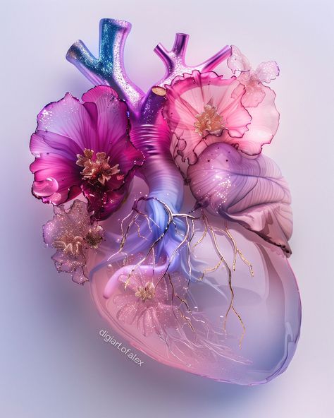 💜 Ocean heart, a symbol of nature's delicate art. These AI-crafted hearts, adorned with coral's charm, remind us of the ocean's calm. 🐚✨🪸 In the depths where sunlight fades, Coral hearts in beauty cascade. Colors vivid, life embraced, In the ocean's warm embrace. With petals soft and branches wide, They tell a tale of the ocean's pride. A dance of life, both fierce and mild, In every heart, a story wild. Let's cherish these wonders, fragile and rare, And show the ocean that we care. For in... Heart Shaped Things, Guarded Heart, Colorful Portrait Photography, Medical Artwork, Embrace Art, Environment Projects, Ocean Heart, Iphone Wallpaper Glitter, Consciousness Art