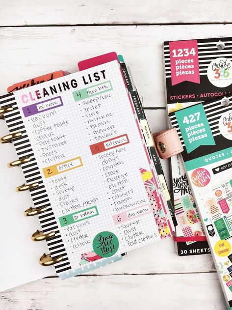 five sixteenths blog: 5 Creative Ways to use Graph Paper in your Mini Happy Planner Tul Planner Ideas, Cleaning Journal, Organising Life, Cleaning Binder, Create 365 Happy Planner, Filofax Inspiration, Budget Monthly, Medical Binder, Happy Planner Printables