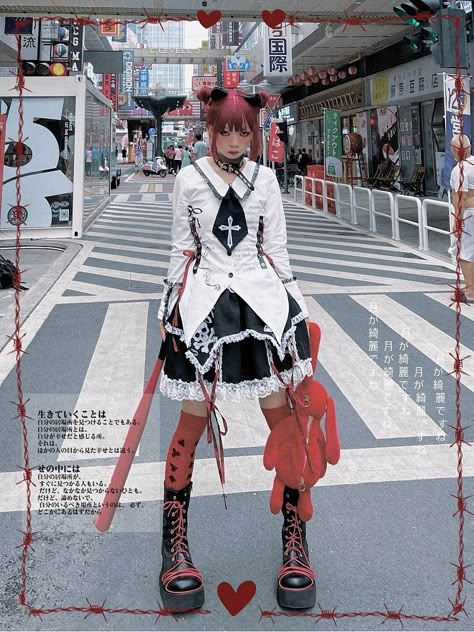 Estilo Harajuku, 일본 패션, Kei Fashion, Japanese Street Fashion, Alt Fashion, Mode Inspo, J Fashion, Harajuku Fashion, Gothic Lolita