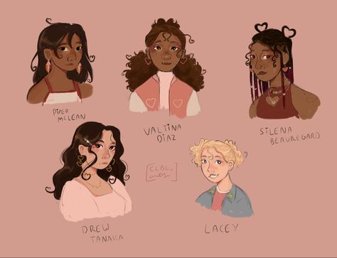 Pjo Aphrodite, Heart Shaped Hair, Aphrodite Cabin, Cabin 10, Harry Potter Comics, Percy Jackson Fan Art, Percy Jackson Characters, Percy Jackson Memes, Leo Valdez