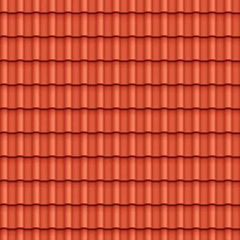 Roof tile seamless pattern | Free Vector #Freepik #freevector #pattern #abstract #design #texture Stone Wall Texture, Terracotta Roof Tiles, Feature Wall Design, Tiles Designs, Clay Roof Tiles, Clay Roofs, Office Table Design, Tile Texture, Brick Texture