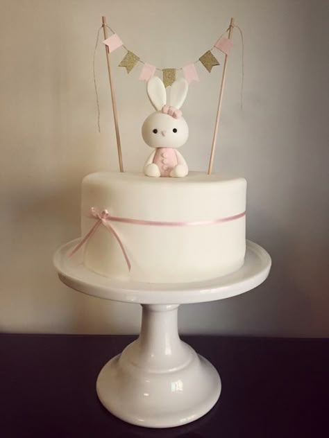 Birthday Cake With Bunny, Rabbit Cake Birthday Girl, Cake With Rabbit, Bunny Cake Birthday, Birthday Cake Rabbit, Rabbit Cake Ideas, Birthday Cake Bunny, Bunny Cake Ideas, Rabbit Birthday Cake