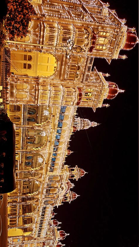 Mysore Palace Interior Design, Mysore Place Images, Indian Palaces Aesthetic, Indian Kingdom Aesthetic, Mysore Palace Lighting, Indian Royal Palace Aesthetic, Mysore Lighting, Mysuru Palace Aesthetic, Mysore Snapchat Story