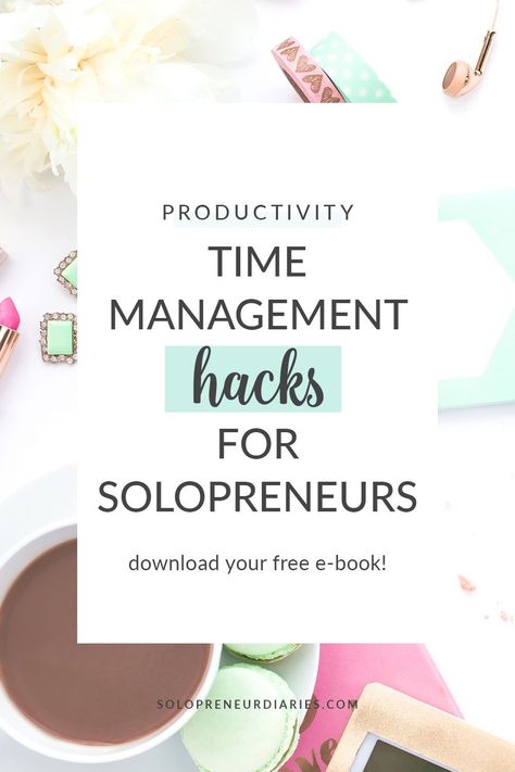 Here are time management strategies for online entrepreneurs and small business owners. Time Management for Solopreneurs has productivity tips and ideas that will help you stop procrastinating and stay focused on your most important things to do. #business #timemanagement Business Boundaries, Time Management Hacks, Solopreneur Business, John Gavin, Solopreneur Tips, Business Productivity, Stop Procrastinating, Time Management Strategies, Good Time Management