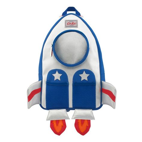 Rocket Backpack, Cath Kidston Bags, Rocket Design, Kids Deco, Nursery Bag, Back To School Bags, Diy Bags Purses, Baby Dinosaurs, Blue Handbags