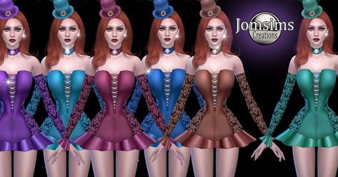 clothing women sims 4 Sims 4 Women Clothes, Burlesque Outfit, Sims 4 Downloads, Trapeze Dress, Jean Top, Sims 4 Cc, Women Clothes, Clothing Women, Sims 4