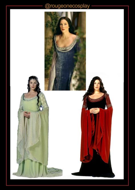 Arwen Dress Costume PDF Pattern Sizes 52-62 guide for Cosplay lord of the Rings / 3x1 Vestidos Arwen Patrón Tallas 52-62 guia. - Etsy Arwen Dress Pattern, Lord Of The Rings Costume Ideas, Lord Of The Ring Costumes, Arwen Lord Of The Rings Costume, Arwen Halloween Costume, Lotr Family Costume, Arwen Costume Diy, Lord Of The Rings Costumes For Women, Lord Of The Rings Family Costumes