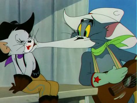 cowboy cat girl Thomas Cat, Tom And Jerry Gif, Tom And Jerry Show, Comic Template, Tom And Jerry Pictures, Tom And Jerry Wallpapers, Jerry Cartoon, Disney Toms, Tom And Jerry Cartoon