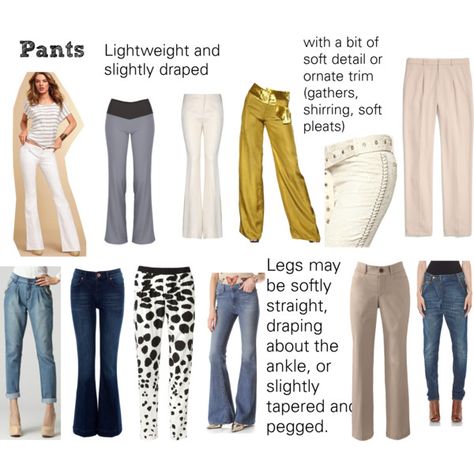 Soft Natural (SN) - Pants by lightspring on Polyvore Soft Natural Kibbe, Natural Outfits, Natural Clothing Style, Soft Classic Kibbe, Natural Kibbe, Natural Clothing, Soft Autumn, Soft Classic, Nature Collection