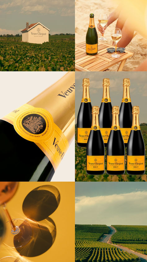 Shop the Veuve Collection Now Veuve Aesthetic, Orange Branding, Veuve Cliquot, Veuve Clicquot Champagne, Yellow Label, Birthday Brunch, Time To Celebrate, Mimosa, Liquor