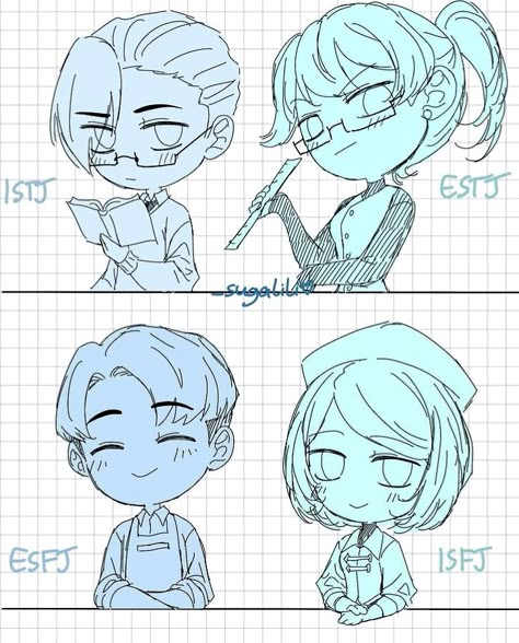 Esfj Fanart, Personalidad Infj, Mbti Istj, Mbti Fanart, Mbti Test, Infj Mbti, Mbti Types, Mbti Memes, Mbti Relationships