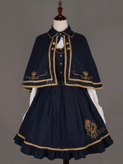 Gaun Abad Pertengahan, Old Fashion Dresses, Dress Design Sketches, Kawaii Fashion Outfits, Anime Dress, Uniform Fashion, School Uniforms, Fantasy Dress, Kawaii Clothes