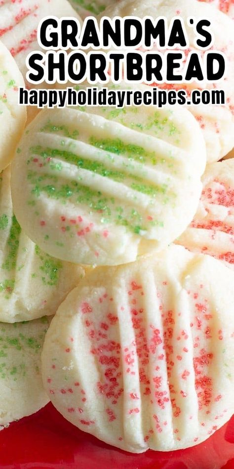 Christmas Shortbread Cookies, Best Shortbread Cookies, Shortbread Cookies Christmas, Shortbread Cookies Easy, Whipped Shortbread Cookies, Christmas Shortbread, Best Holiday Cookies, Shortbread Recipe, Delicious Christmas Cookies