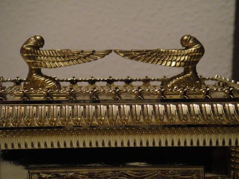 ARK OF THE COVENANT...REPLICA...SOURCE WIKIMEDIA.ORG............ Ark Of The Covenant Tattoo, Arc Of The Covenant, Living Sacrifice, Mercy Seat, Ark Of The Covenant, Bible Timeline, Old King, Bible Women, Graphic Tshirt Design