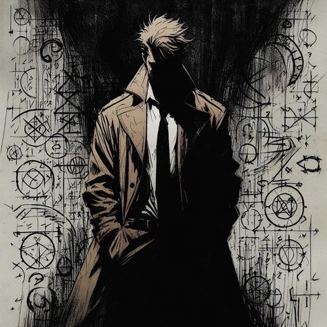 John Constantine Wallpaper Dc Comics, Comic Pfp Dc, John Constantine And Batman, Comic Icons Dc, John Constantine Icon Comic, John Constantine Pfp, John Constantine Comic Art, Dc Aesthetic Dc Comics, Constantine Drawing