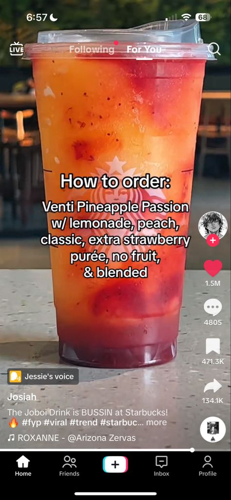 Kawa Starbucks, Starbucks Copycat Recipes Drinks, Starbucks Drink Menu, Starbucks Secret Menu Recipes, Cold Starbucks Drinks, Secret Starbucks Recipes, Starbucks Drinks Diy, Iced Starbucks Drinks, Coffee Recipes Starbucks