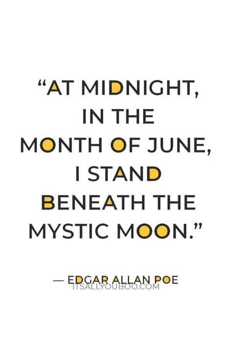 “At midnight, in the month of June, I stand beneath the mystic moon” – Edgar Allan Poe. Happy Midsummer! Celebrating the summer solstice on June 21st? Click here for 64 Happy Summer Solstice Quotes and Saying to celebrate the longest day of the year. For centuries, we have welcomed the first day of summer and the abundance it blessed us with. Summer is the season of renewal, energy and growth. Let these inspirational summer solstice quotes inspire you to do the same. Happy Summer Solstice Quotes, Summer Solstice Quotes, Hello June Quotes, Happy Midsummer, Solstice Quotes, June Aesthetic, June Quotes, Pics Or It Didn't Happen, Longest Day Of The Year