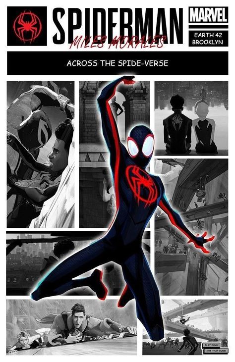 Spiderman Poster, Art Spiderman, Image Spiderman, Miles Morales Spiderman, Across The Spider Verse, Spiderman Artwork, Spiderman Pictures, Marvel Spiderman Art, Spiderman Comic