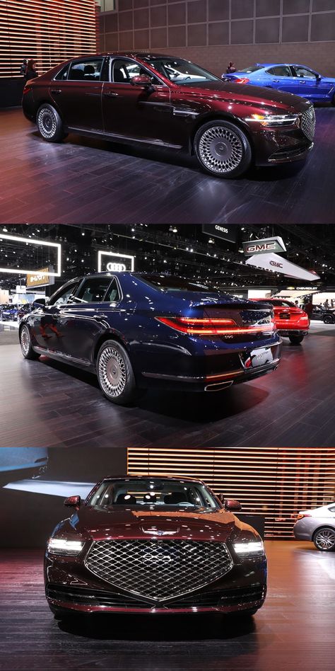 2020 Genesis G90 Costs The Same As Tesla Model S. Genesis is aiming for the top. Genesis Car, Genesis G90, Luxury Sedans, Mercedes Benz Maybach, Cars 4, Sedan Cars, Lux Cars, Hyundai Veloster, Hyundai Genesis