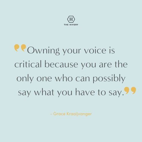 Have A Voice Quotes, Find Your Voice Quotes, Use Your Voice Quotes, Brand Quotes, Crow Call, Voice Quotes, Yoga Wisdom, Voice Therapy, Finding Your Voice