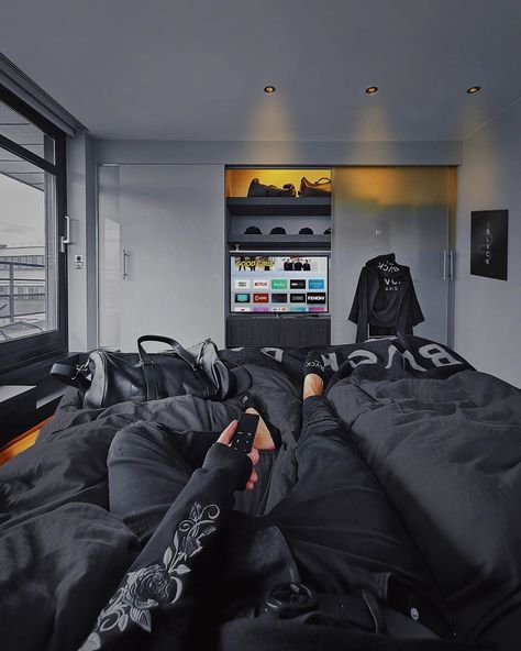 Hypebeast Room, Boy Bedroom Design, Color Composition, Bedroom Setup, Game Room Design, Room Setup, Home Room Design, Room Decor Bedroom, 인테리어 디자인