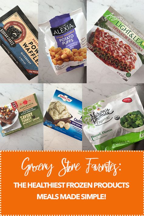 Healthy Frozen Foods To Buy, Healthy Frozen Meals Store Bought, Healthy Frozen Foods, Healthy Frozen Food, Stock The Freezer, Week Of Healthy Meals, Microwave Cooking Recipes, Vegetarian Freezer Meals, Healthy Grocery Shopping