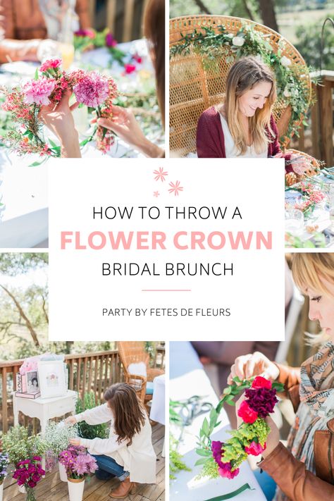 #DIYbride #flowercrown #bacheloretteparty ideas #charlestonSC Flower Crown Bridal Shower, Flower Crown Party Station, Flower Crown Station, Flower Crown Bar, Rustic Romance Wedding, Diy Floral Crown, Secret Garden Parties, Diy Flower Crown, Crown Party