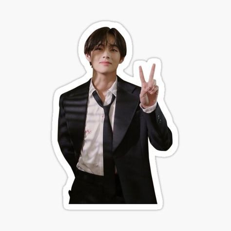 Millions of unique designs by independent artists. Find your thing. Taehyung Sticker, Stickers Bts, Bts Sticker, Stickers Kpop, V Kim Taehyung, Anime Png, Bts Stickers, Kpop Stickers, Graduation Stickers