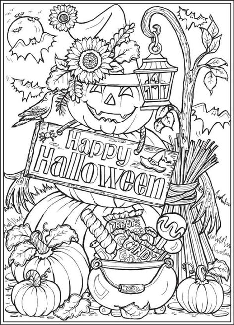 Dover Coloring Pages, Free Halloween Coloring Pages, Owl Coloring Pages, Halloween Craft Projects, Pumpkin Coloring Pages, Thanksgiving Coloring Pages, Fall Coloring Pages, Halloween Coloring Pages, Cute Coloring Pages