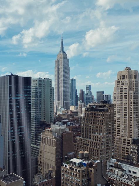 New York Office Aesthetic, Office Nyc, Nyc Office, Office View, Office Aesthetic, New York Office, Dream Board, Empire State Building, The Office