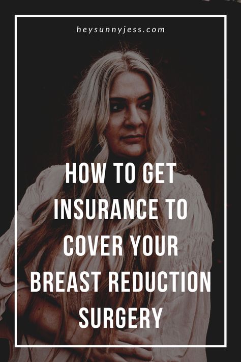 How To Get Insurance To Cover Your Breast Reduction Surgery | Hey Sunny Jess Hiit Workouts At Gym, Hiit Workout Plan, Breast Reduction Surgery, Breast Lift Surgery, Reduction Surgery, Types Of Surgery, Hiit Workout At Home, Breast Reduction, Diets For Women