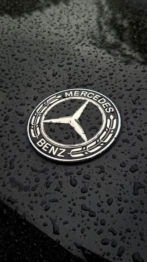 Black Car Wallpaper, Benz Logo, Mercedes Benz Wallpaper, Black Mercedes Benz, Mercedes Logo, Car Brands Logos, Mercedes Wallpaper, مرسيدس بنز, Dark Black Wallpaper