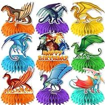 Wings Of Fire Dragon Birthday Party, Dragon Birthday Decorations, Wings Of Fire Party Ideas, Wings Of Fire Birthday Party, Wings Of Fire Party, Wings Of Fire Birthday, Fire Birthday Party, First Birthday Decorations Girl, Fire Birthday