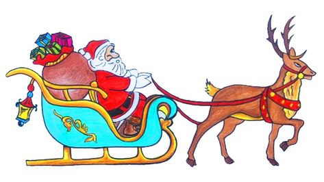 How to draw santa claus sleigh and reindeer | santa claus drawing | Drawing santa | Drawing for kids Sleigh Santa Drawing, Santa Claus Sleigh Drawing, Santas Sleigh Drawing Easy, Raindeer Drawing Cartoon, Sleigh Drawing, Santa Claus Drawing Easy, Draw Santa Claus, Drawing Santa, Santa Sleigh Silhouette