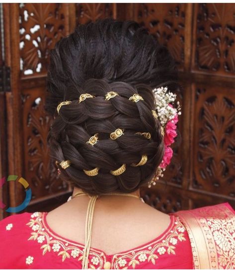 Party hairstyle|juda style |bridal hairstyle|international hairstyle Hairstyle For Wedding Function, Juda Hairstyle Buns, Hairstyle Juda, Hairstyle Buns, Bun Hairstyle For Wedding, Juda Hairstyle, Hairstyles Juda, Character Hairstyles, Hairstyle For Wedding