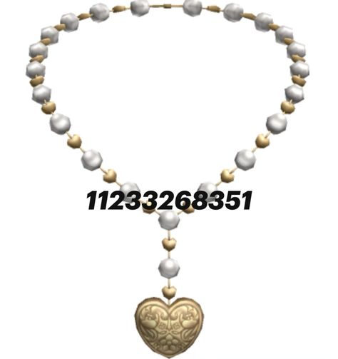 Roblox Fancy Accessories Codes, Bloxburg Necklace Code, Roblox Jewelry, Berry Ave Dress Codes, Berry Ave Hair, Accessories Codes, Pearl Locket, Roblox Accessories, Blocksburg Outfit Codes￼