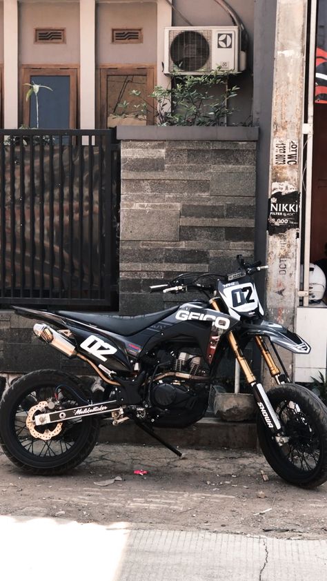 Decal Crf 150 Supermoto, Foto Motor Crf, Honda Crf 150 Supermoto, Crf 150 Supermoto Wallpaper, Crf 150 Supermoto, Crf Supermoto, Motor Crf, Motor Cafe Racer, Crf 150l