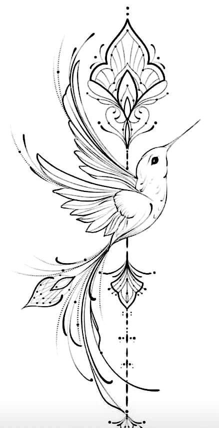 Hummingbird Sketch Tattoo, World Cup 2022 Tattoo, Forearm Tattoos For Women Unique, Hummingbird Tattoo With Flowers Forearm, Hummingbird Forearm Tattoo, Hummingbird Tattoo Black And White, Hummingbird Drawing Sketches, Cute Hummingbird Drawing, Hummingbird Tattoo Stencil